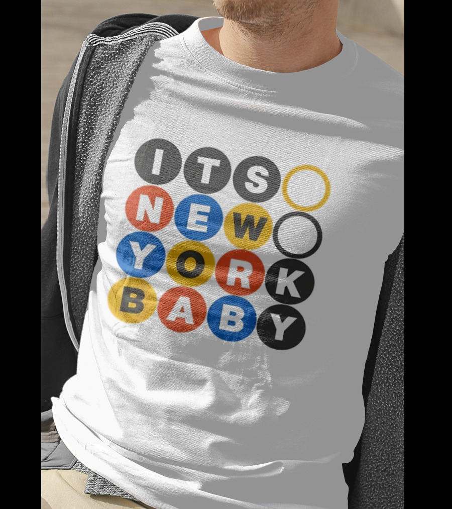 New York Baby Subway NYC Big Apple T-Shirt