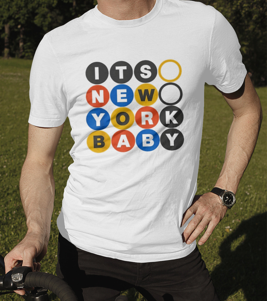New York Baby Subway NYC Big Apple T-Shirt