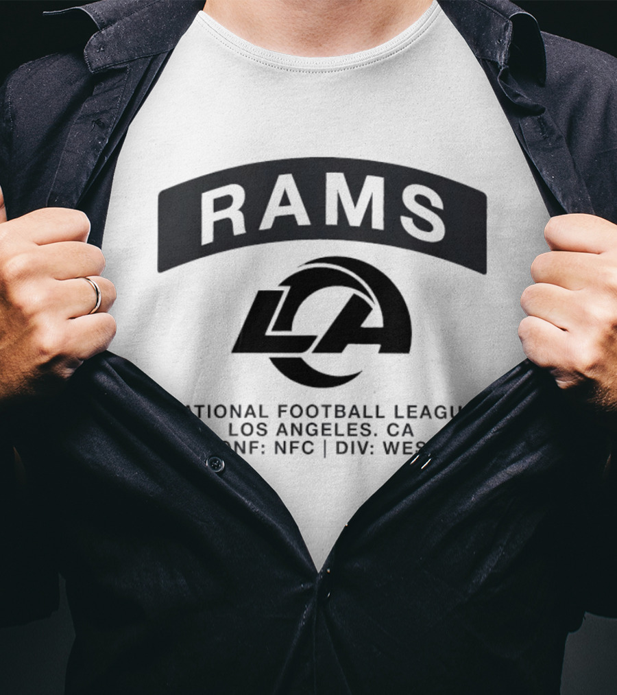 Los Angeles Rams NFC West National Football League LA Team T-Shirt
