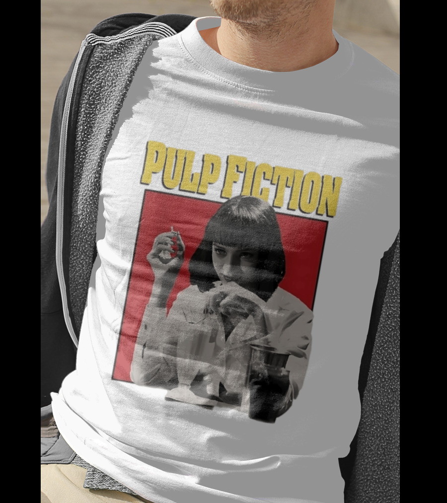 Pulp Fiction Mia Wallace Uma Thurman Quentin Tarantino T-Shirt