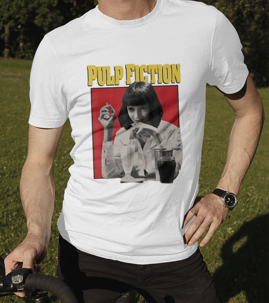 Pulp Fiction Mia Wallace Uma Thurman Quentin Tarantino T-Shirt