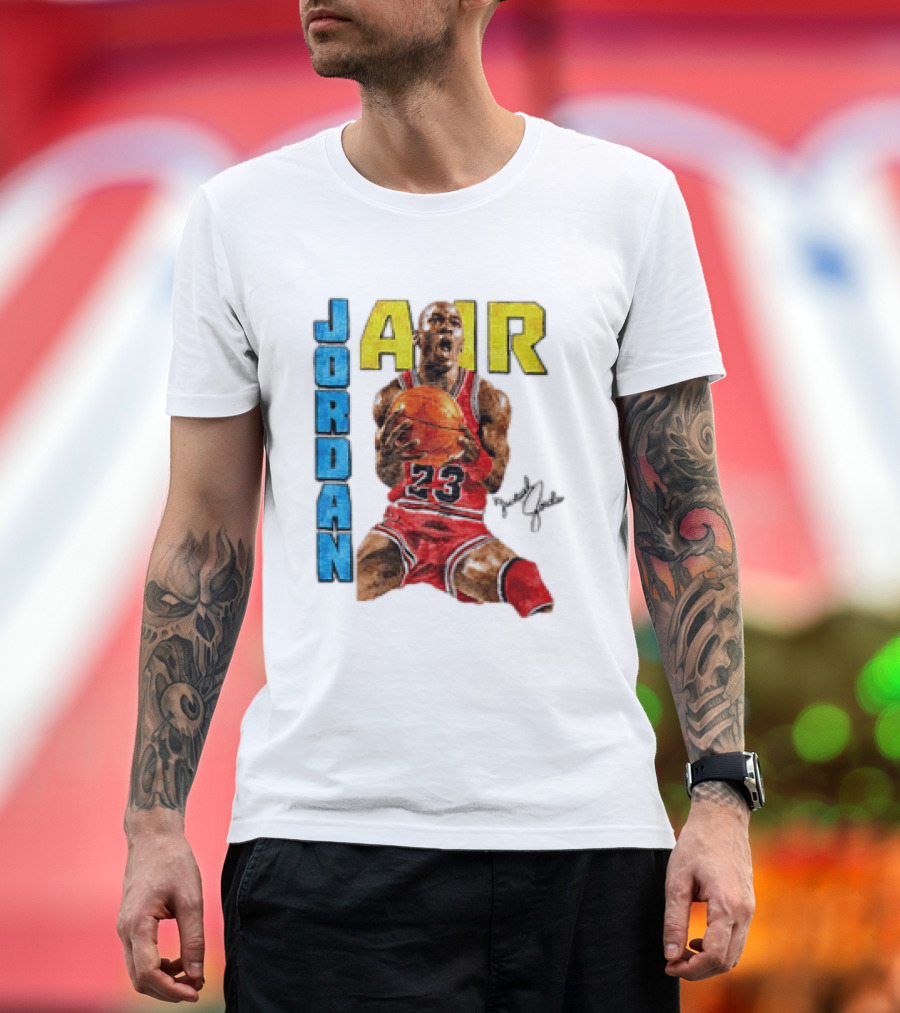 Jordan Air 23 Basketball Player Holding Ball T-Shirt