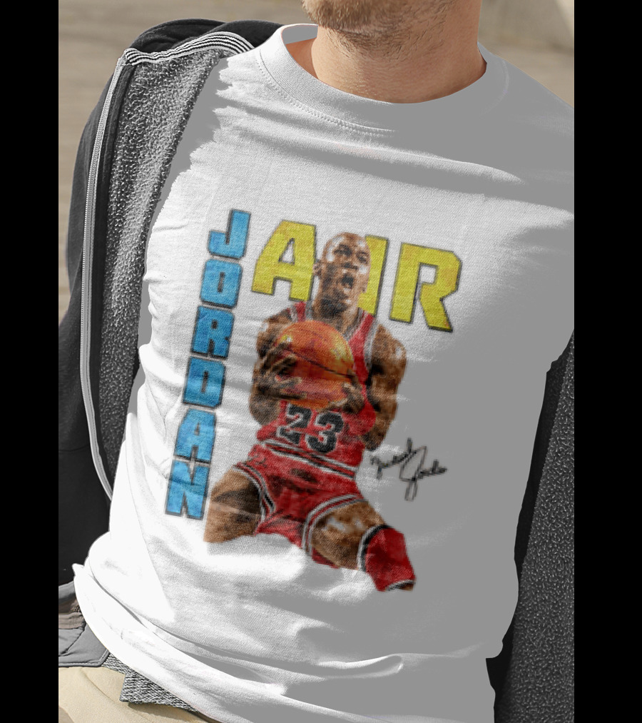 Jordan Air 23 Basketball Player Holding Ball T-Shirt