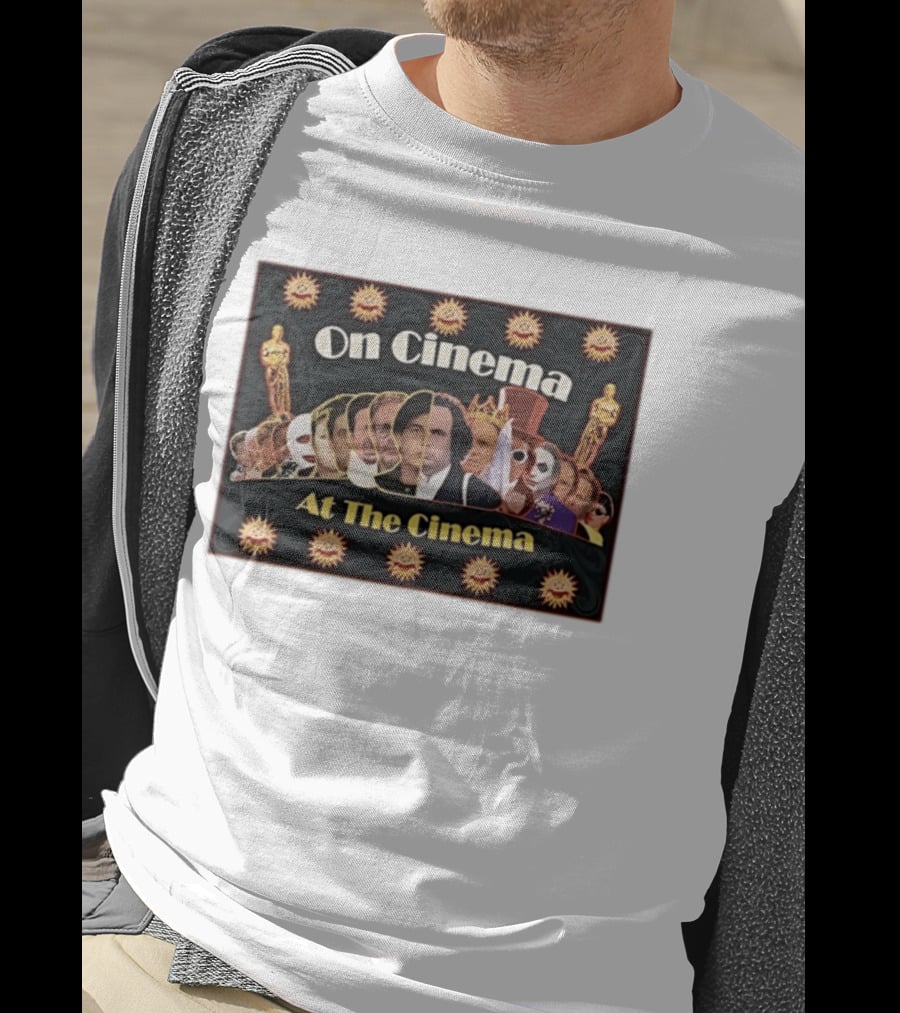 On Cinema At The Cinema Tim Heidecker Gregg Turkington Oscar Iconic Film Characters T-Shirt