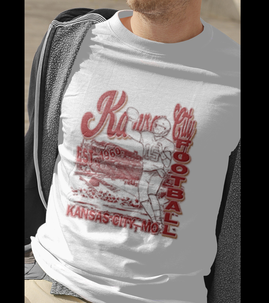 Kansas City Chiefs Football 1960 Patrick Mahomes Quarterback Kansas City MO T-Shirt