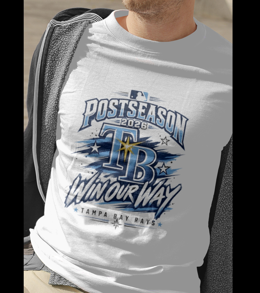 Tampa Bay Rays Postseason 2026 Win Our Way MLB T-Shirt