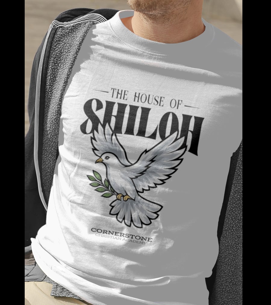The House Of Shiloh Dove Cornerstone Christian Academy T-Shirt