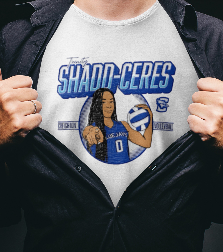 Trinity Shadd Ceres Creighton Bluejays Volleyball Player 0 T-Shirt