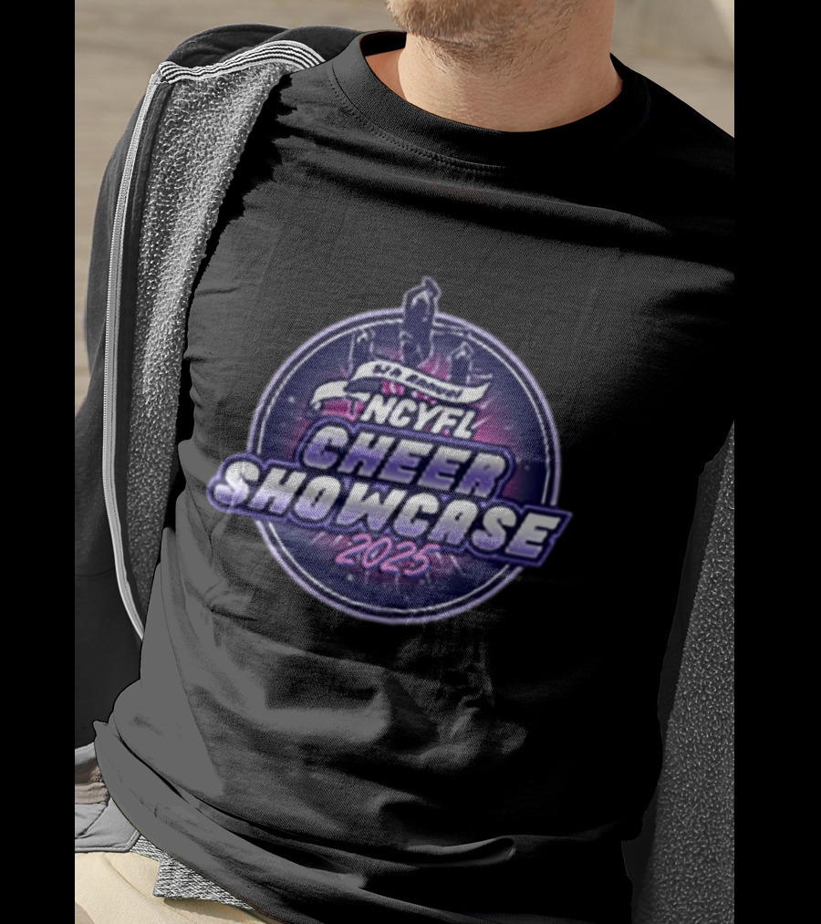 5th Annual NCYFL Cheer Showcase 2025 Event T-Shirt