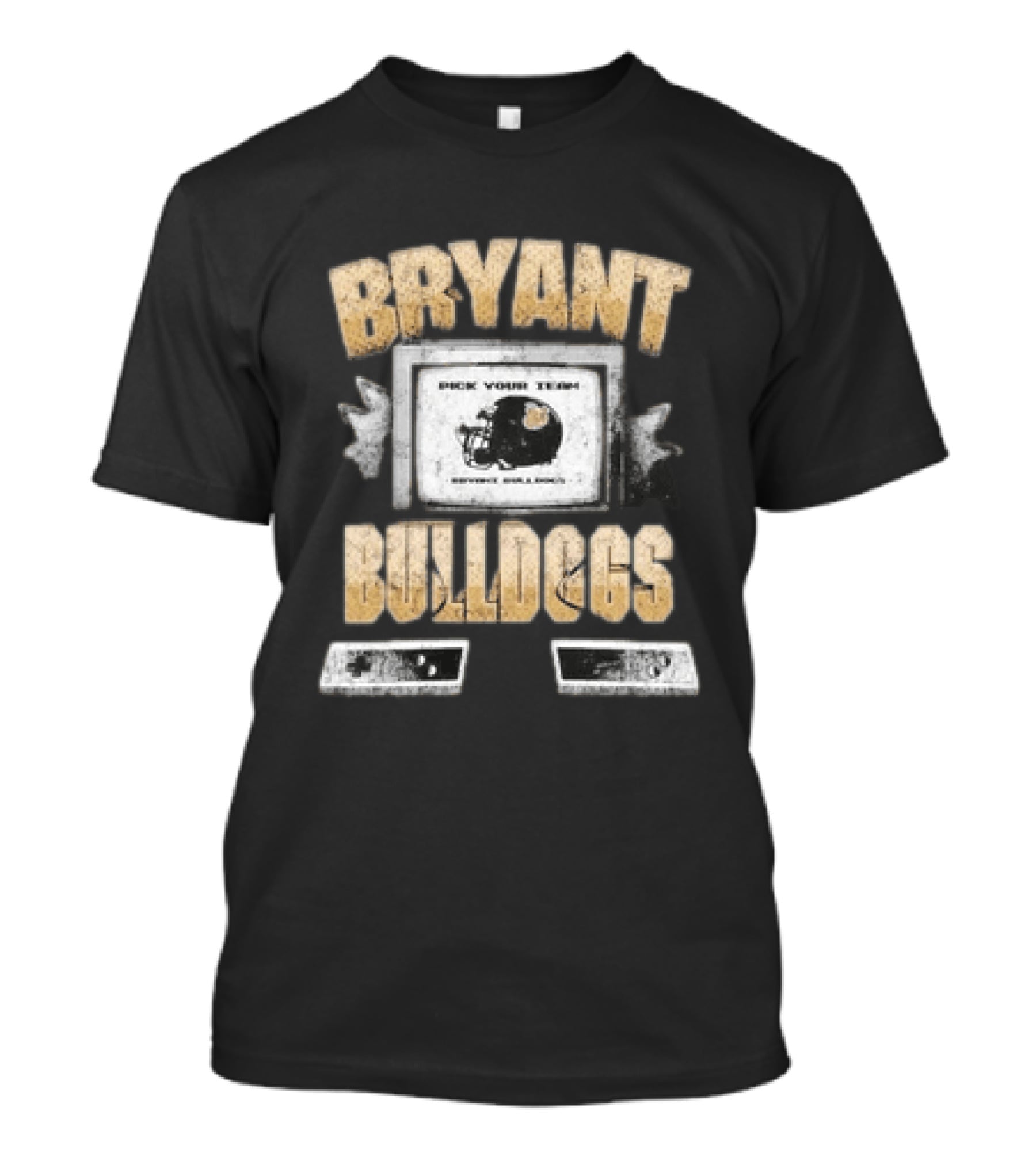 Bryant Bulldogs Pick Your Team Video Game Football Helmet T-Shirt