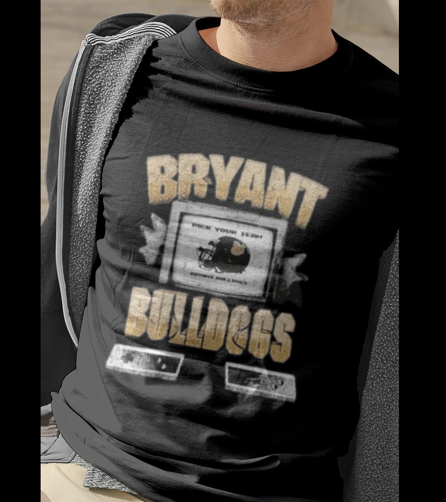 Bryant Bulldogs Pick Your Team Video Game Football Helmet T-Shirt