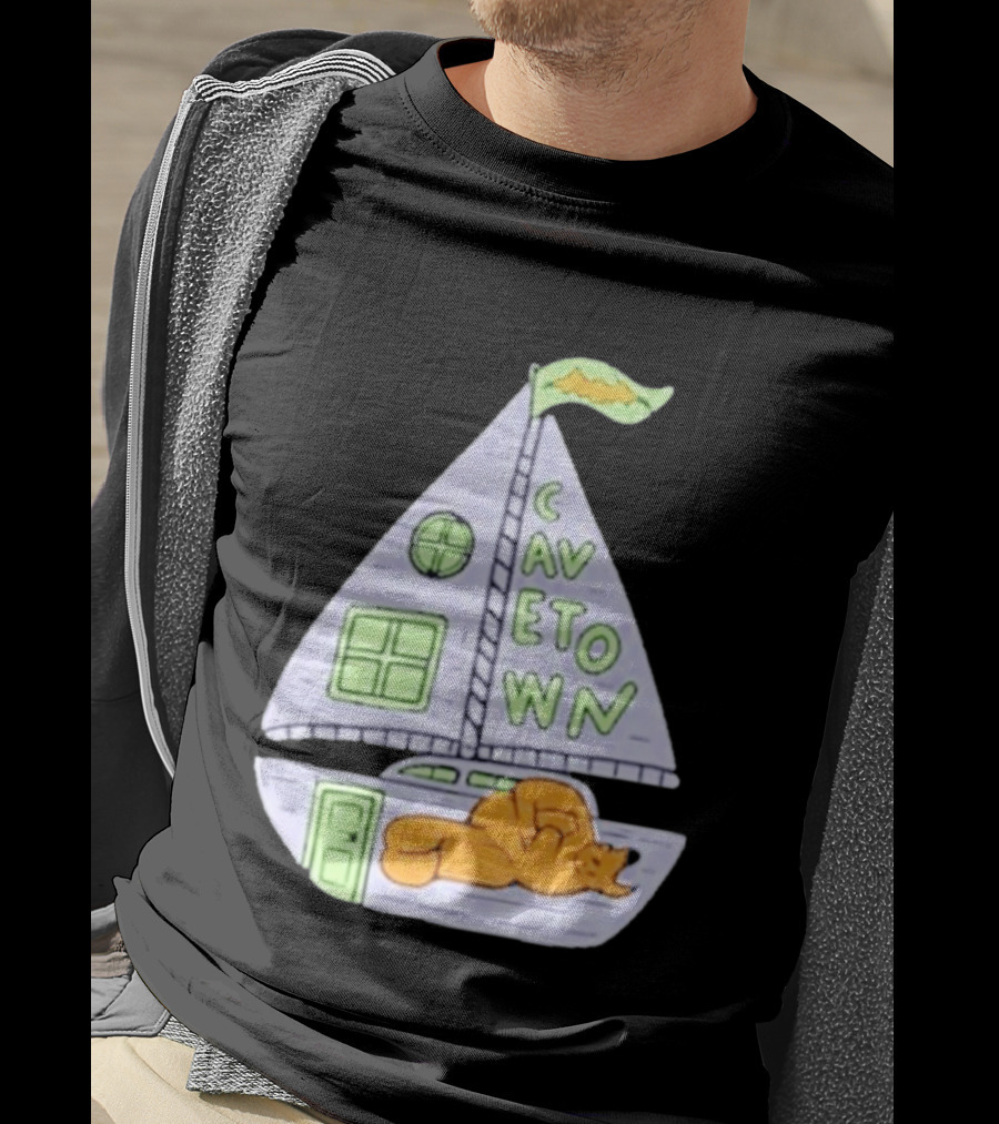 Cavetown Running With Scissors 2026 USA Tour Sail Boat T-Shirt