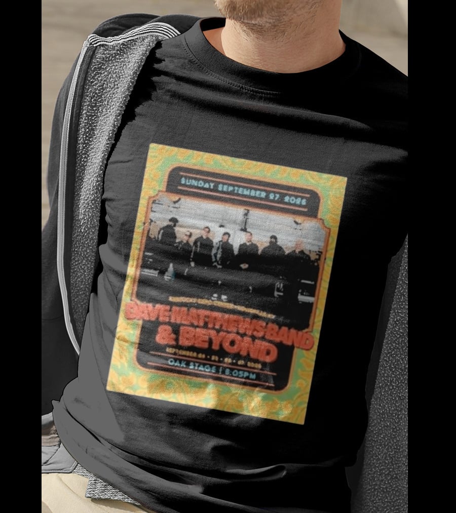 Dave Matthews Band And Beyond Live At Kentucky Expo Center Louisville September 24 27 2026 T-Shirt