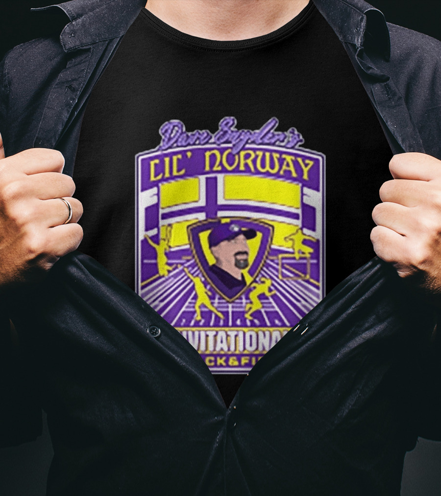 Dave Snyder's Lil Norway Invitational 2025 Track & Field T-Shirt