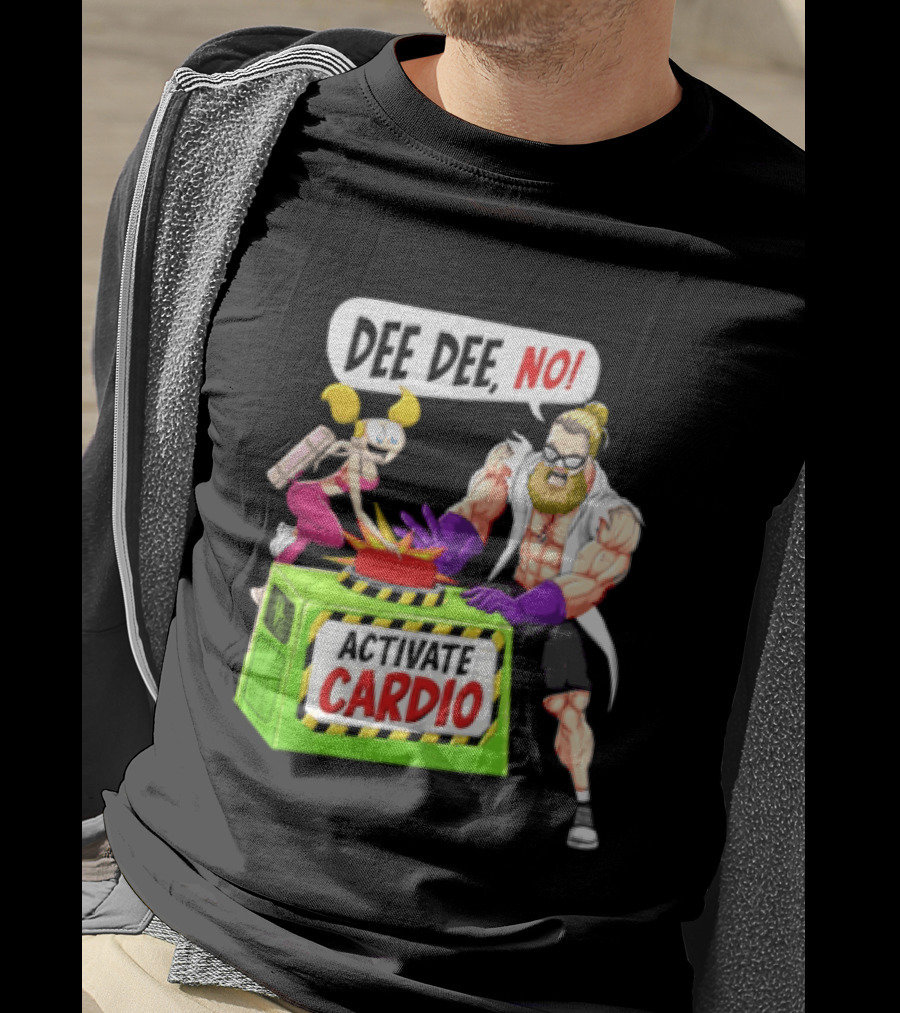Dee Dee No Activate Cardio Dexters Laboratory Cartoon T-Shirt