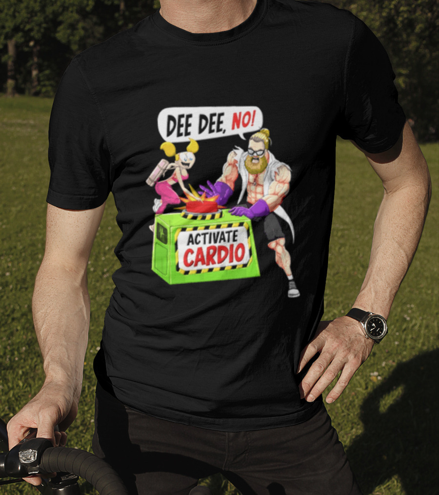 Dee Dee No Activate Cardio Dexters Laboratory Cartoon T-Shirt