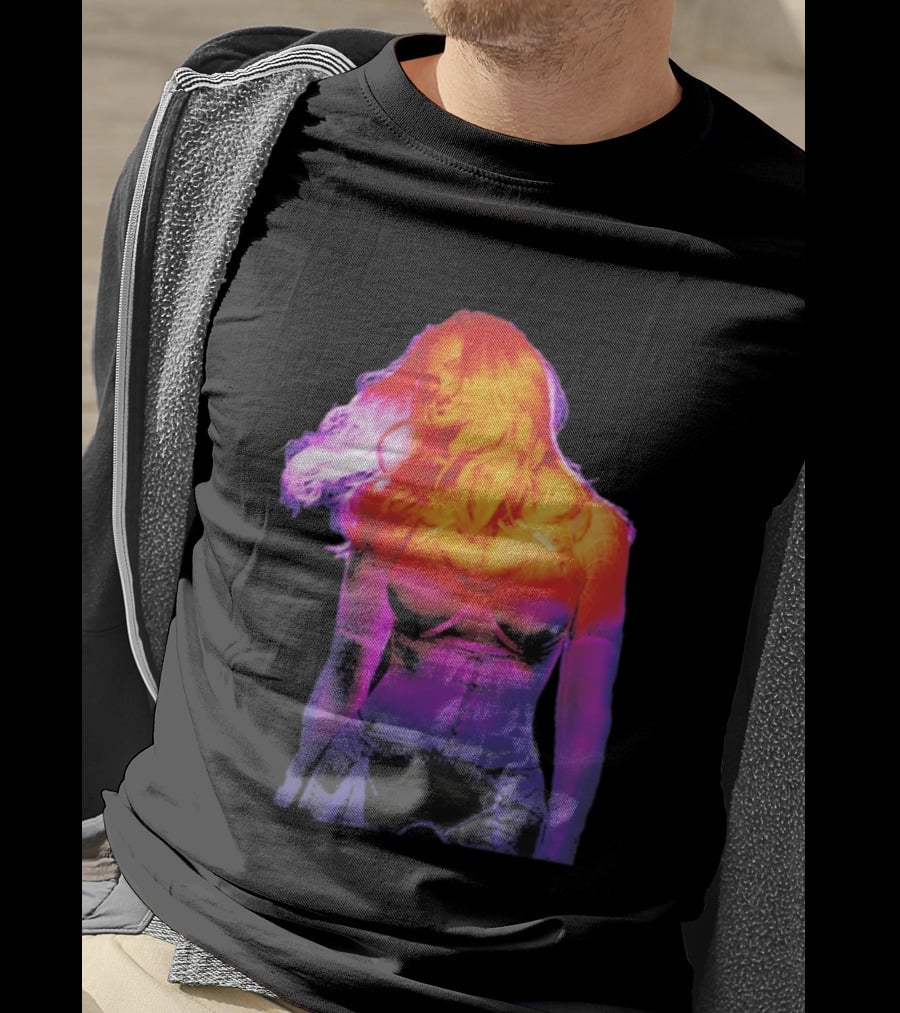 Madonna My Sins Are My Savior Neon Effect T-Shirt