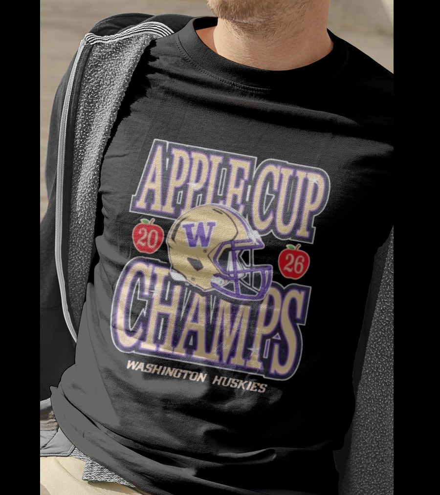 Washington Huskies Apple Cup 2026 T-Shirt