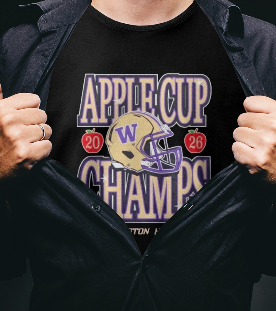 Washington Huskies Apple Cup 2026 T-Shirt