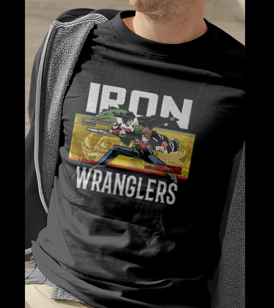 Iron Wranglers Tomako Sawyer Ben Eze Young Wildcats Unbreakable Ranger T-Shirt