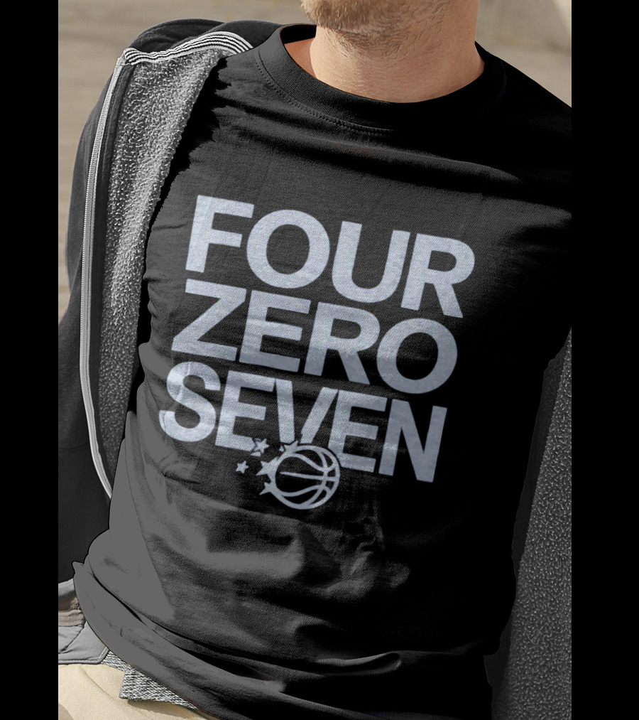Four Zero Seven Basketball Stars T-Shirt