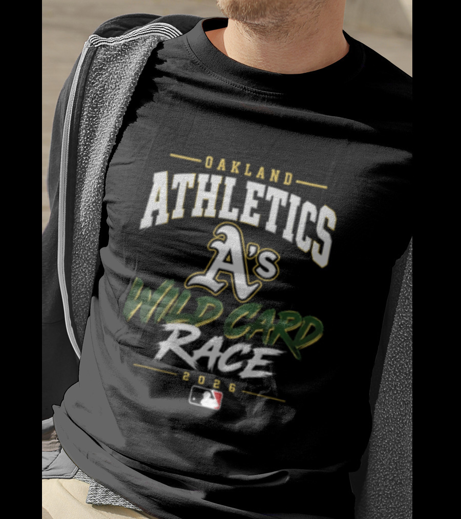 Oakland Athletics A's Wild Card Race 2026 MLB Postseason T-Shirt