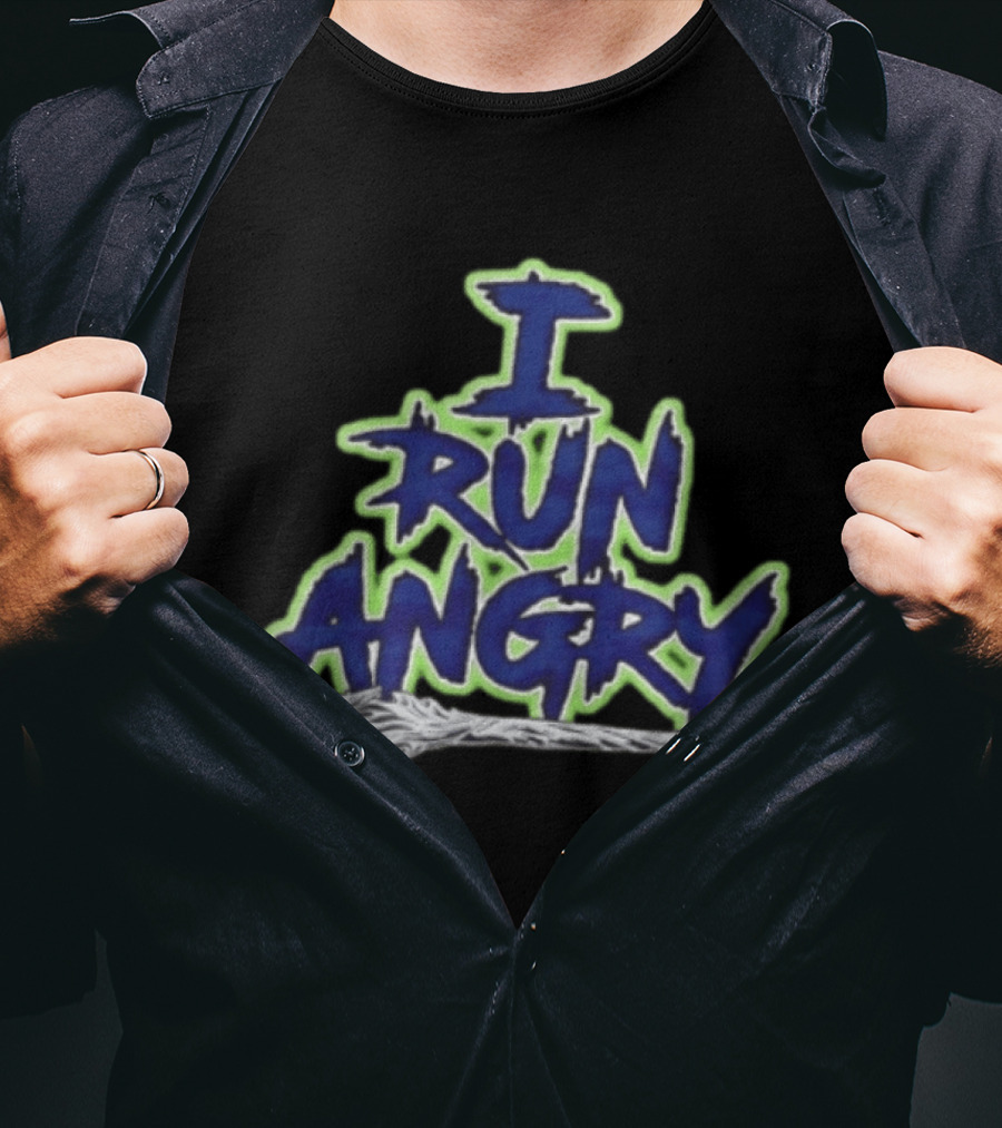 Seattle Seahawks I Run Angry 2026 T-Shirt
