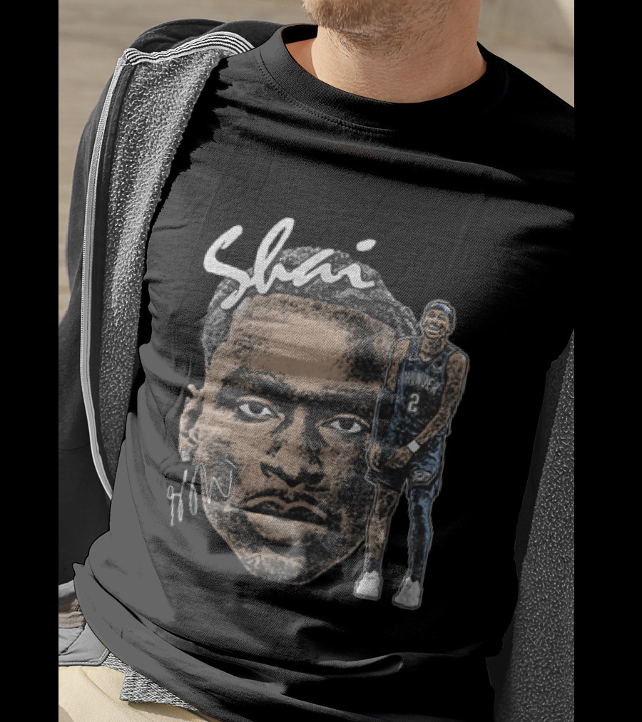 Shai Gilgeous Alexander Oklahoma City Thunder NBA Basketball T-Shirt