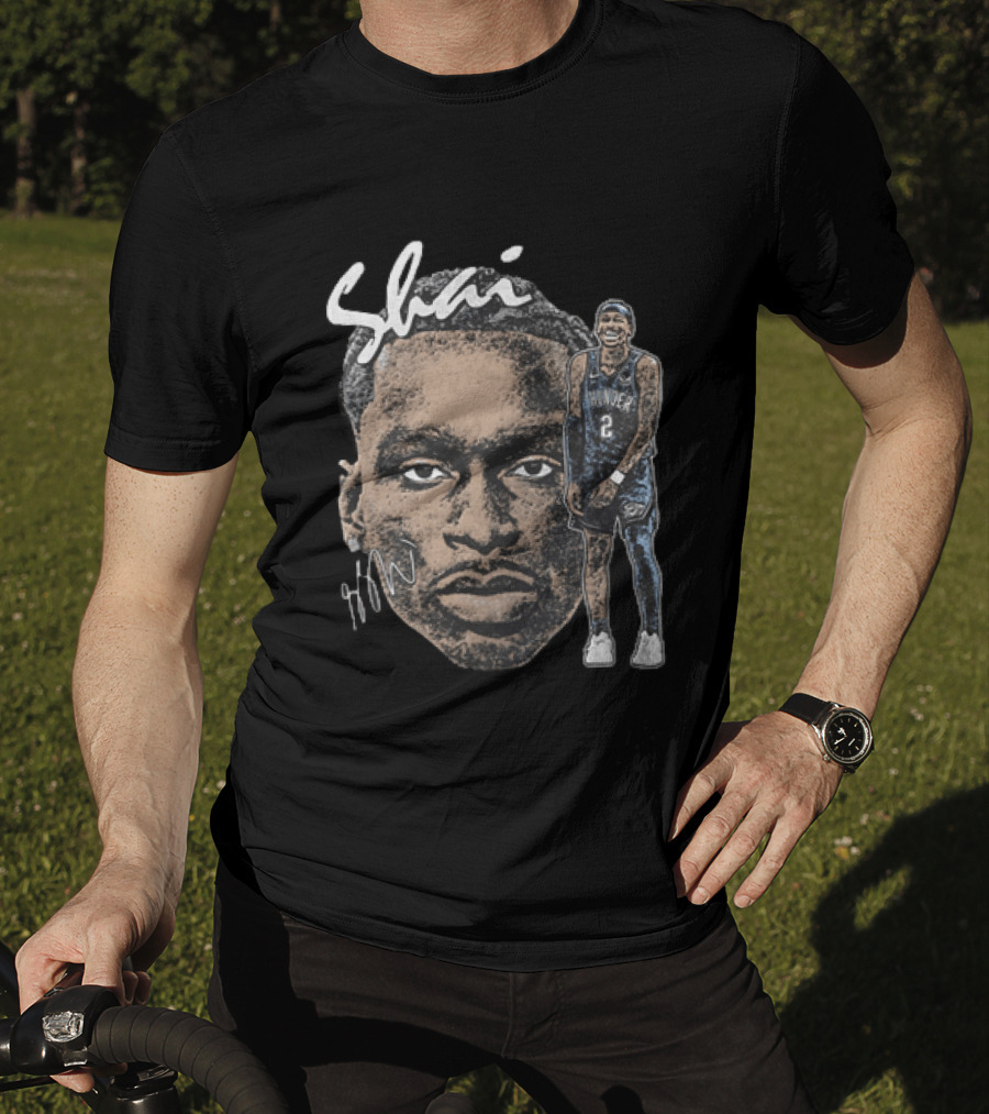 Shai Gilgeous Alexander Oklahoma City Thunder NBA Basketball T-Shirt