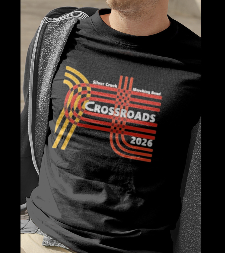 Silver Creek Marching Band Crossroads 2026 Intersection Pathway T-Shirt