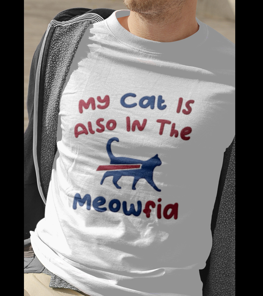 Buffalo Bills My Cat Is Also In The Meowfia T-Shirt