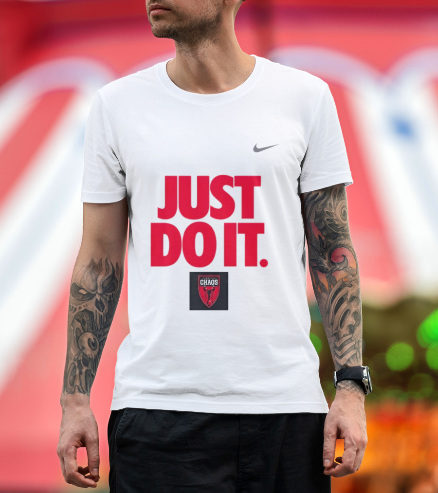 Carolina Chaos Just Do It Nike Premier Lacrosse League T-Shirt