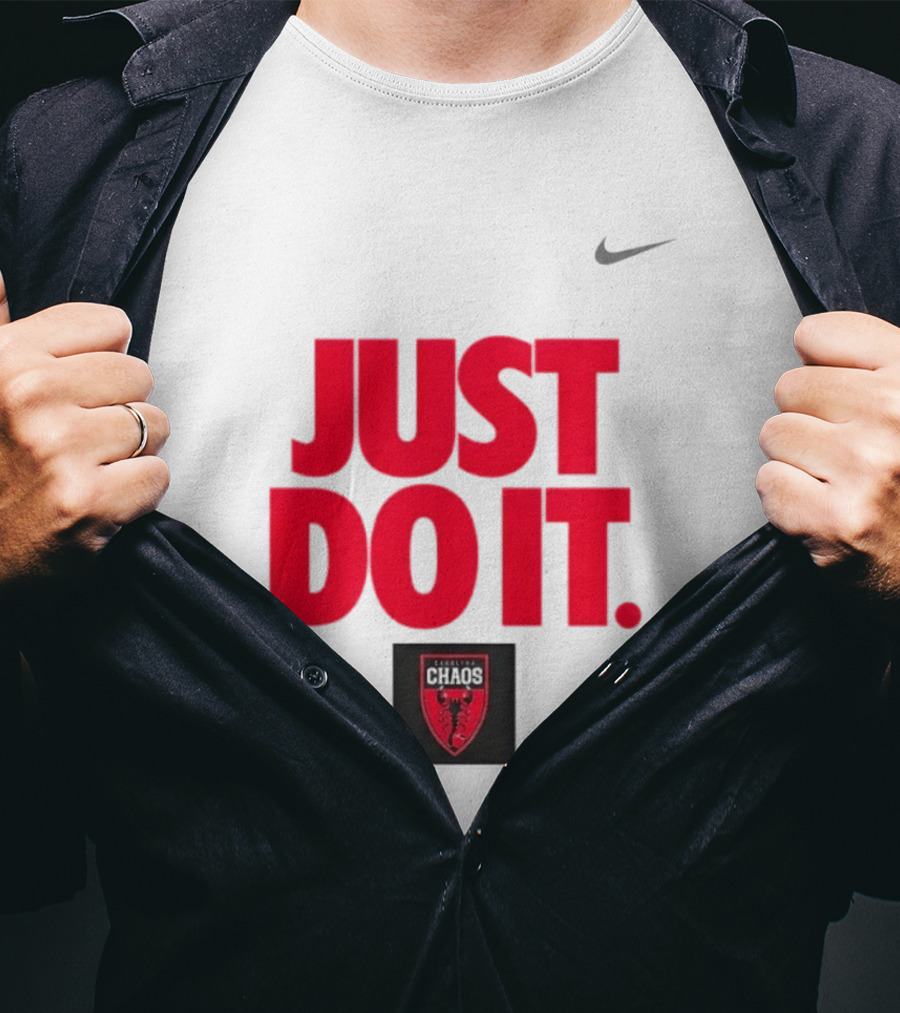 Carolina Chaos Just Do It Nike Premier Lacrosse League T-Shirt