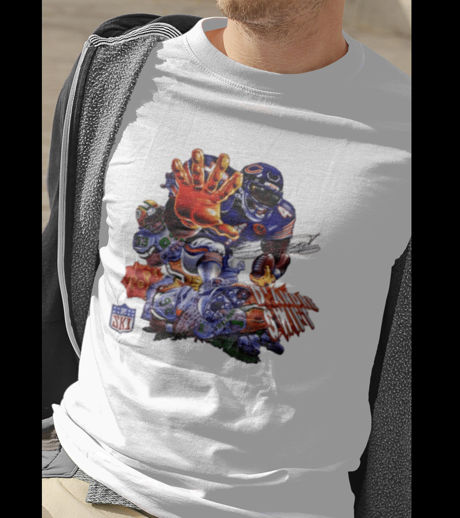 Chicago Bears Pop Art Dandre Swift 4 93 92 NFL T-Shirt