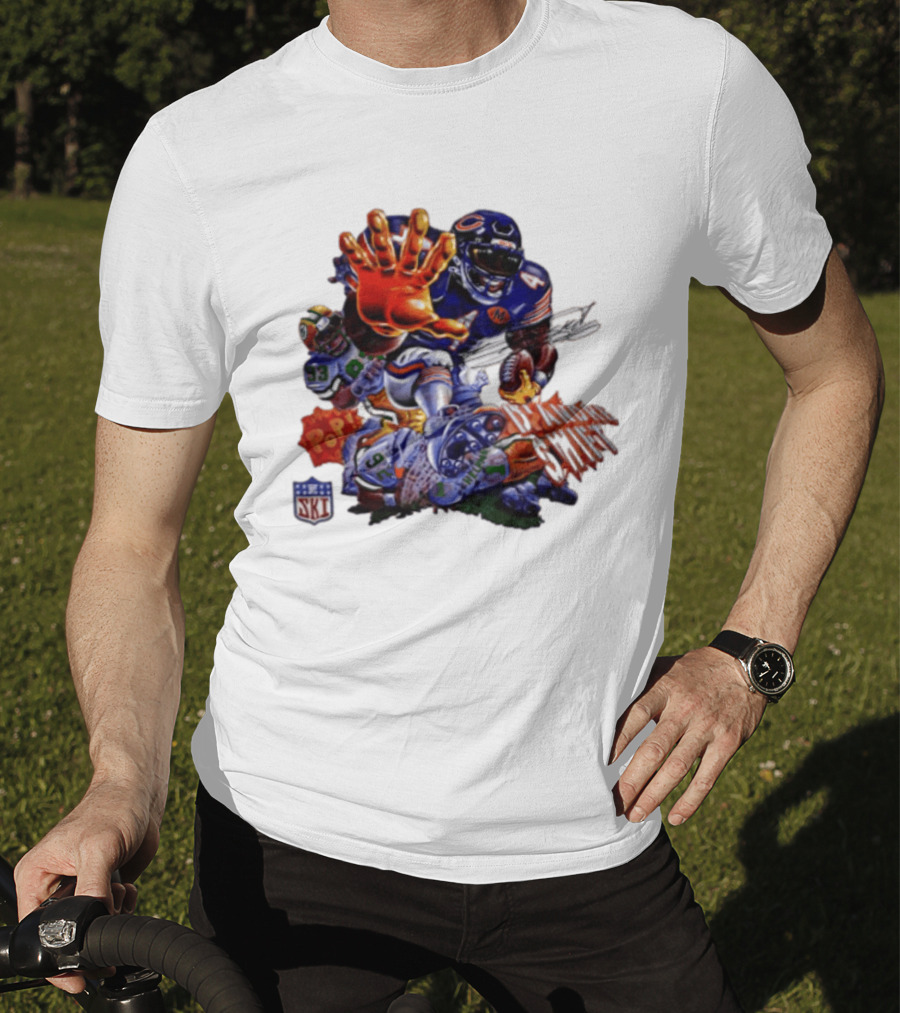 Chicago Bears Pop Art Dandre Swift 4 93 92 NFL T-Shirt