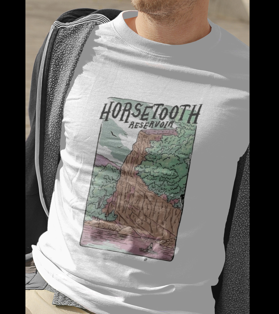 Horsetooth Reservoir Scenic Fort Collins CO T-Shirt