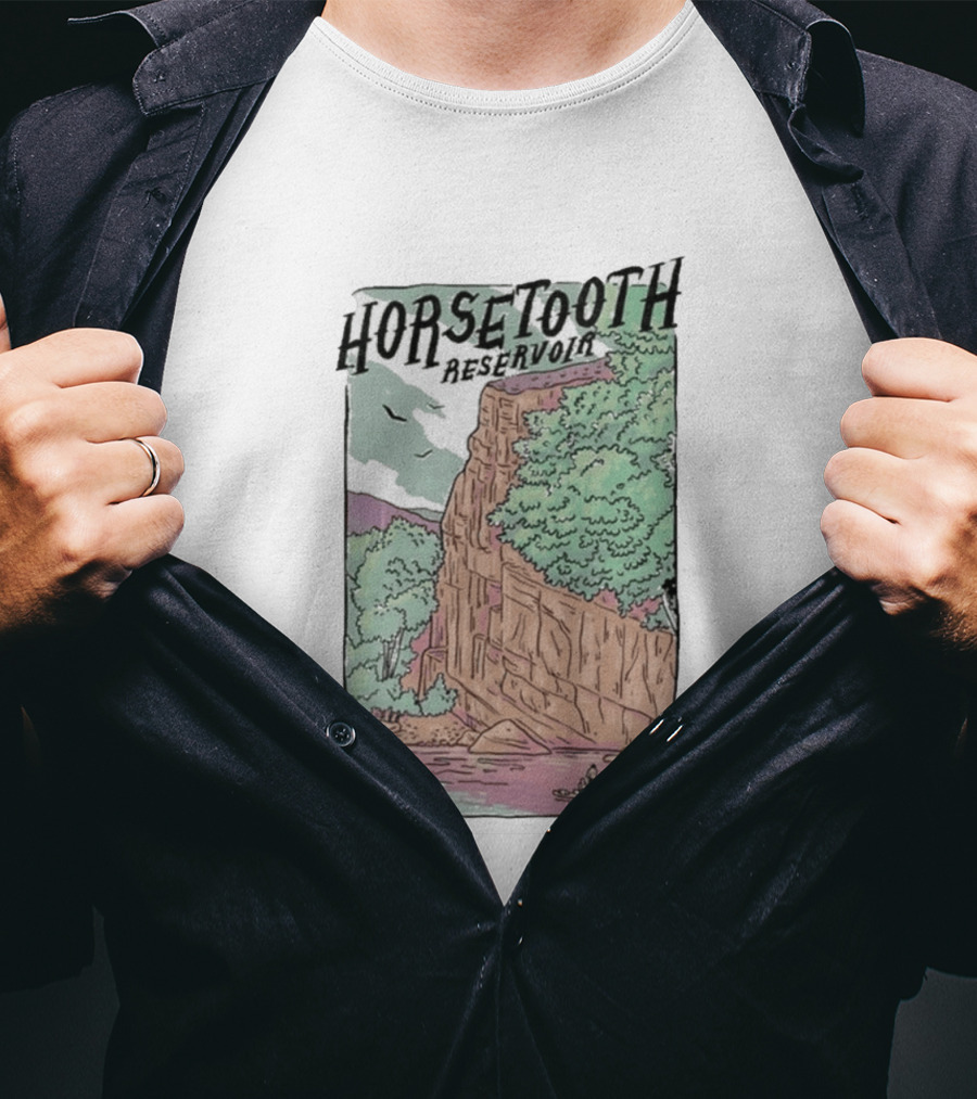 Horsetooth Reservoir Scenic Fort Collins CO T-Shirt