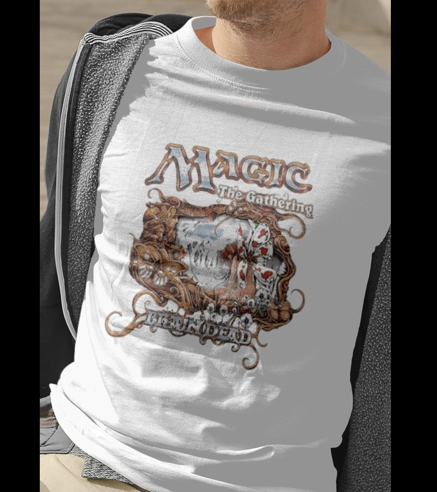 Magic The Gathering Brain Dead Butterfly Forest T-Shirt