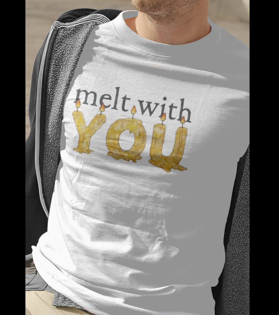 Olivia Rodrigo Melt With You Candle Wax Letters T-Shirt
