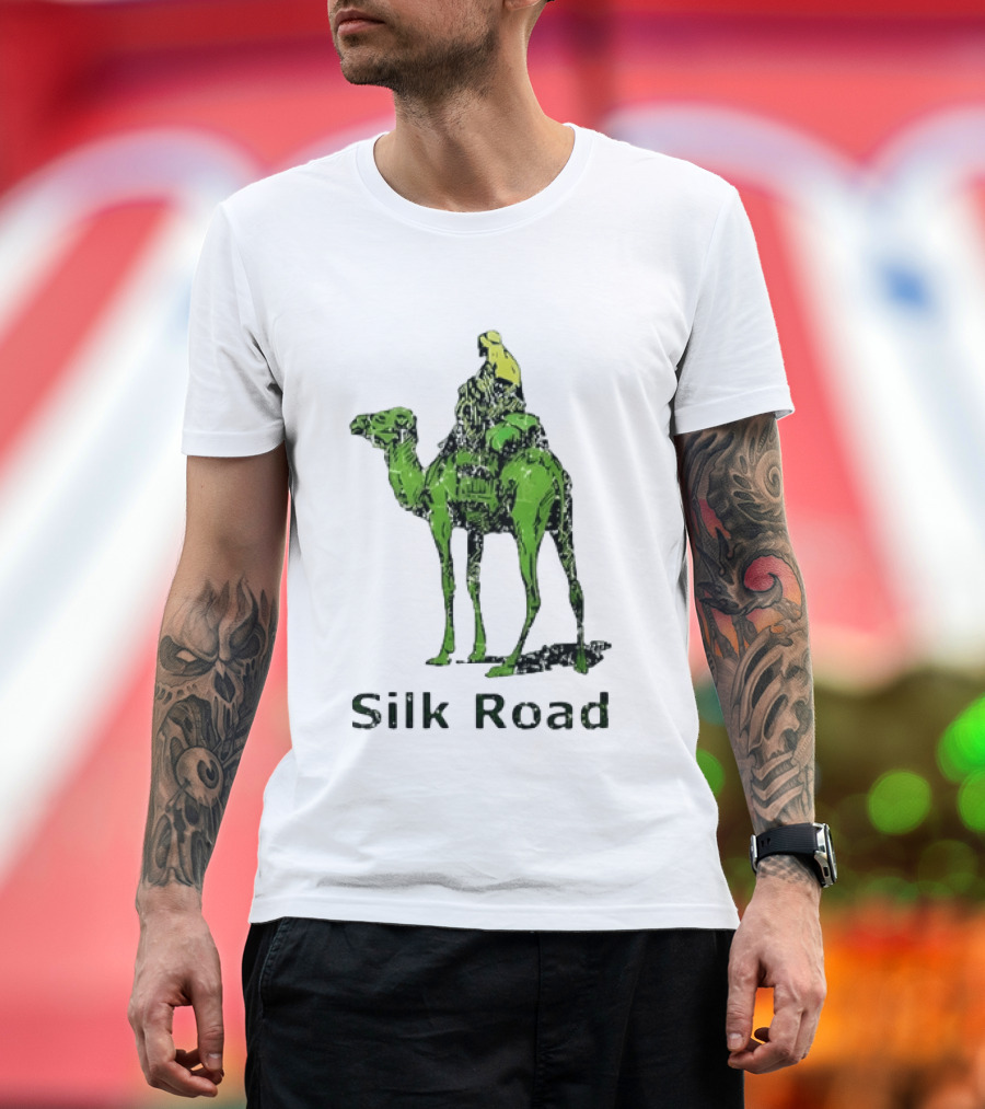 Silk Road Anonymous Marketplace Camel Dark Web T-Shirt