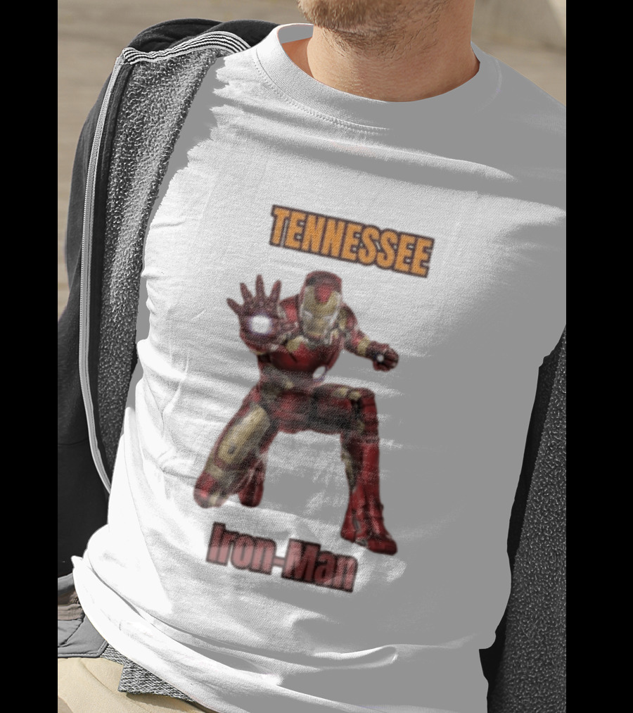 Tennessee Iron Man SEC Superheroes Vols T-Shirt