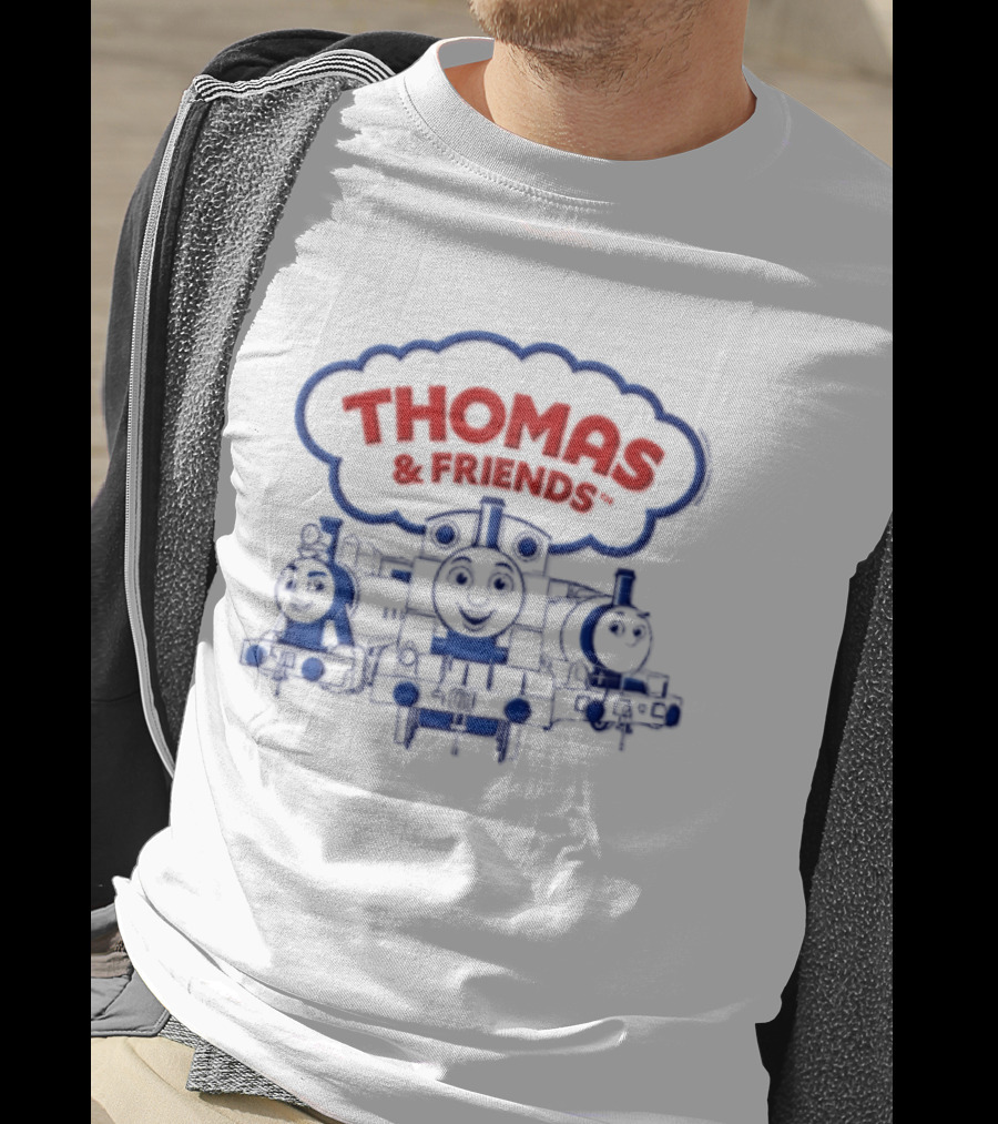 Thomas & Friends Blue Line Train Characters T-Shirt