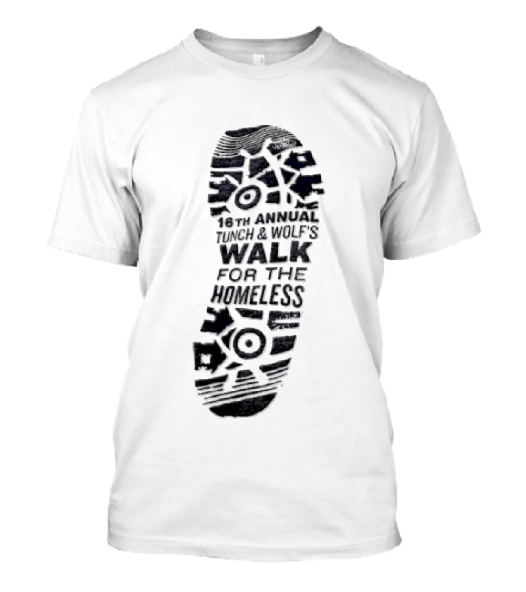 12th Annual Tunch And Wolf's Walk For The Homeless T-Shirt