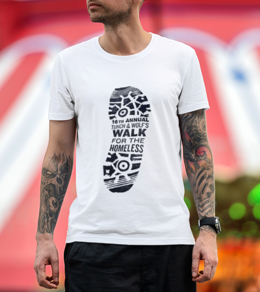 12th Annual Tunch And Wolf's Walk For The Homeless T-Shirt