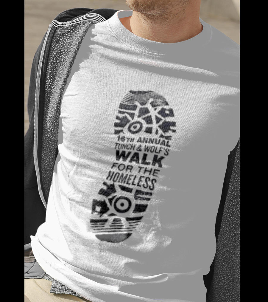 12th Annual Tunch And Wolf's Walk For The Homeless T-Shirt
