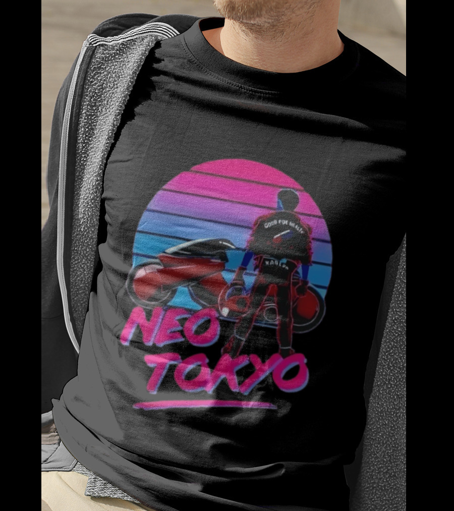 Kaneda Neo Tokyo Good For Health Bad For Education T-Shirt