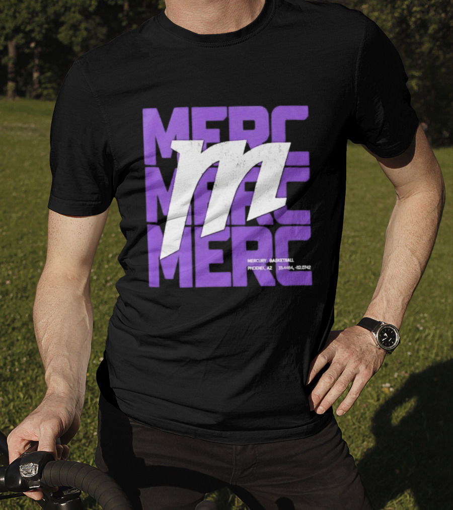 Phoenix Mercury X Factor MERC Basketball Team WNBA Arizona T-Shirt
