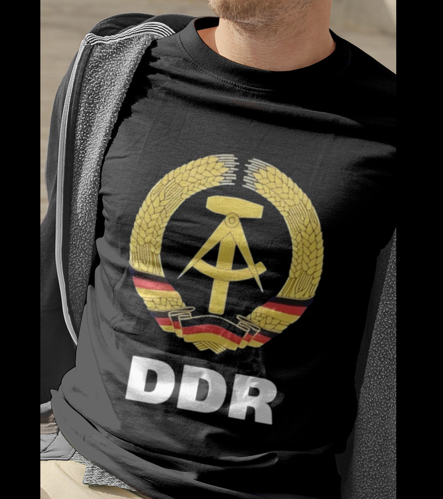 DDR German Democratic Republic Emblem East Germany T-Shirt