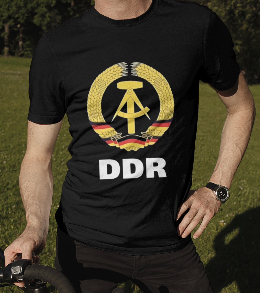 DDR German Democratic Republic Emblem East Germany T-Shirt