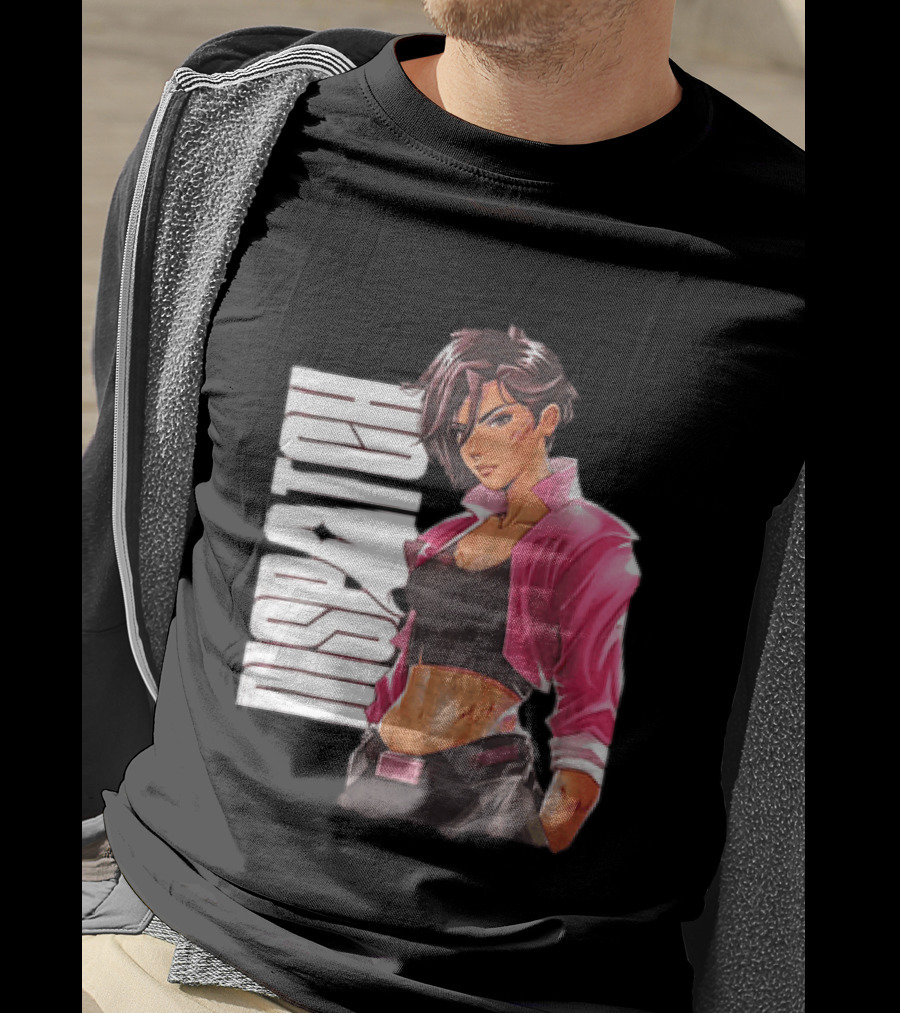 Dispatch Anime Girl Urban Style Two Sided T-Shirt